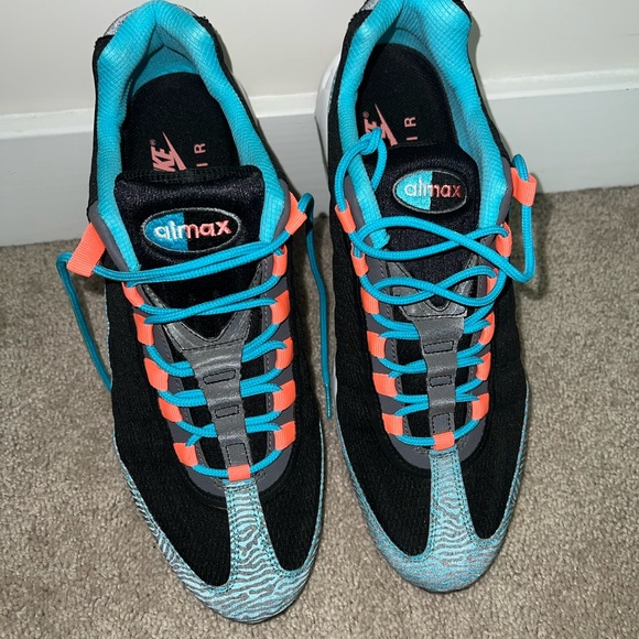 Nike Air Max 95 Premium Tape Zebra "PRM" Gamma Miami Animal Print Mens 13 *NEW* - Picture 12 of 13